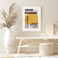 Yayoi Kusama Exhibition Poster