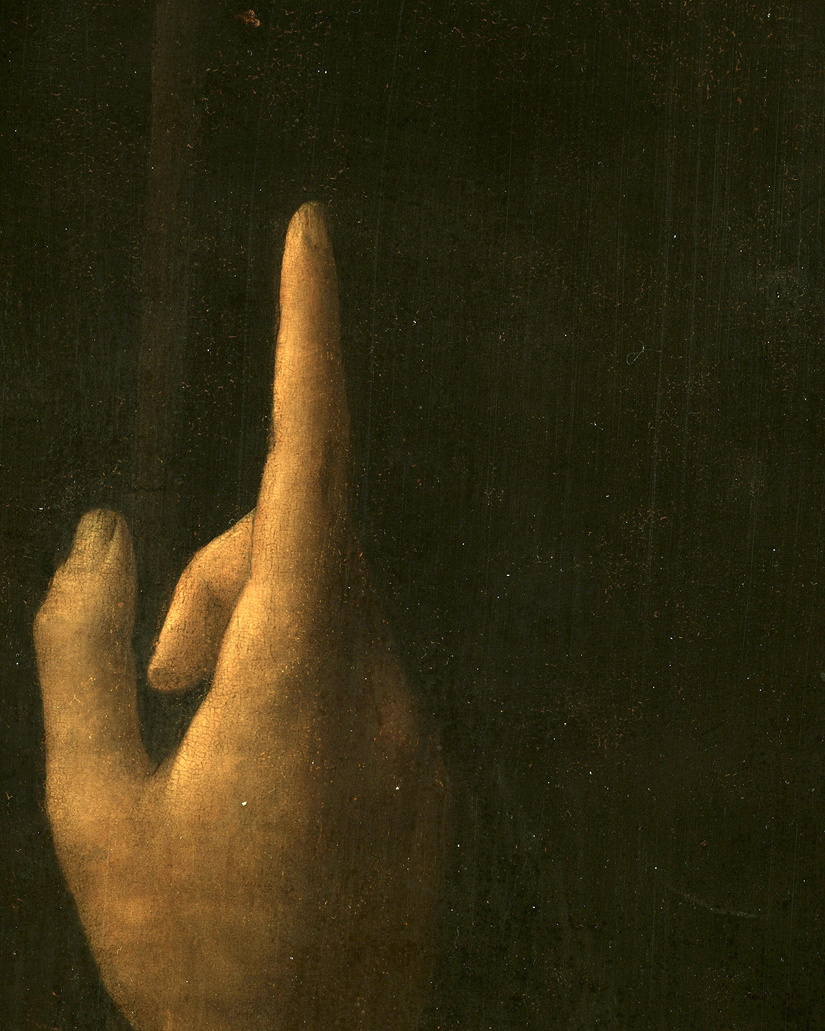 Saint John the Baptist by Leonardo da Vinci