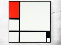3 sheets Composition by Piet Mondrian