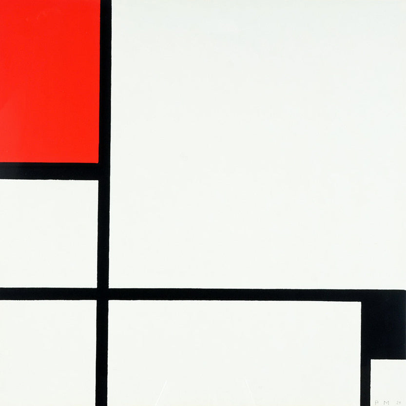 3 sheets Composition by Piet Mondrian