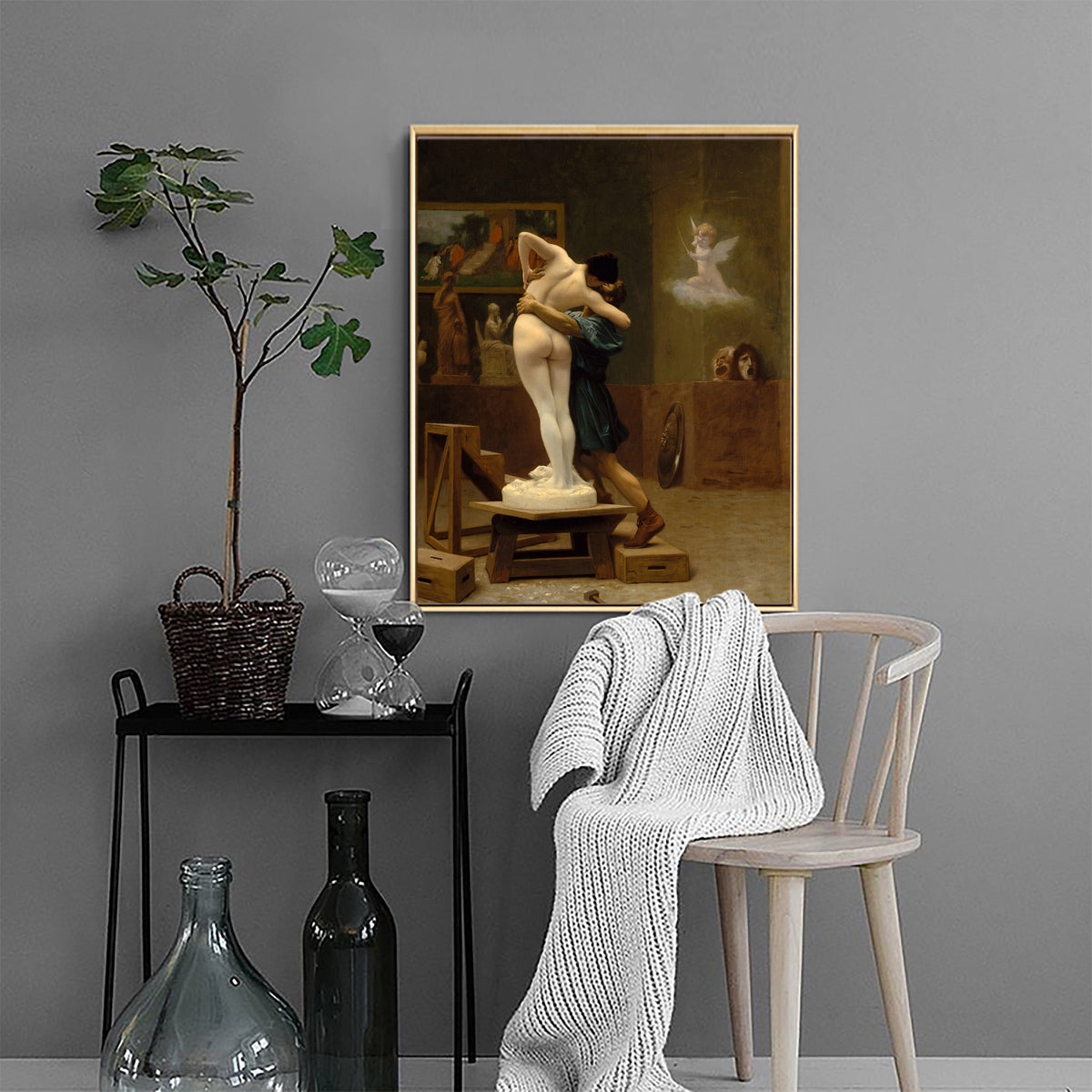 Pygmalion and Galatea by Jean-Leon Gerome