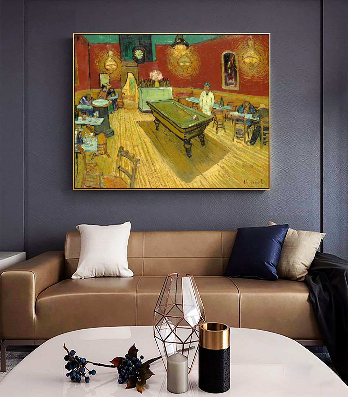 The Night Caf‚ by Vincent Van Gogh