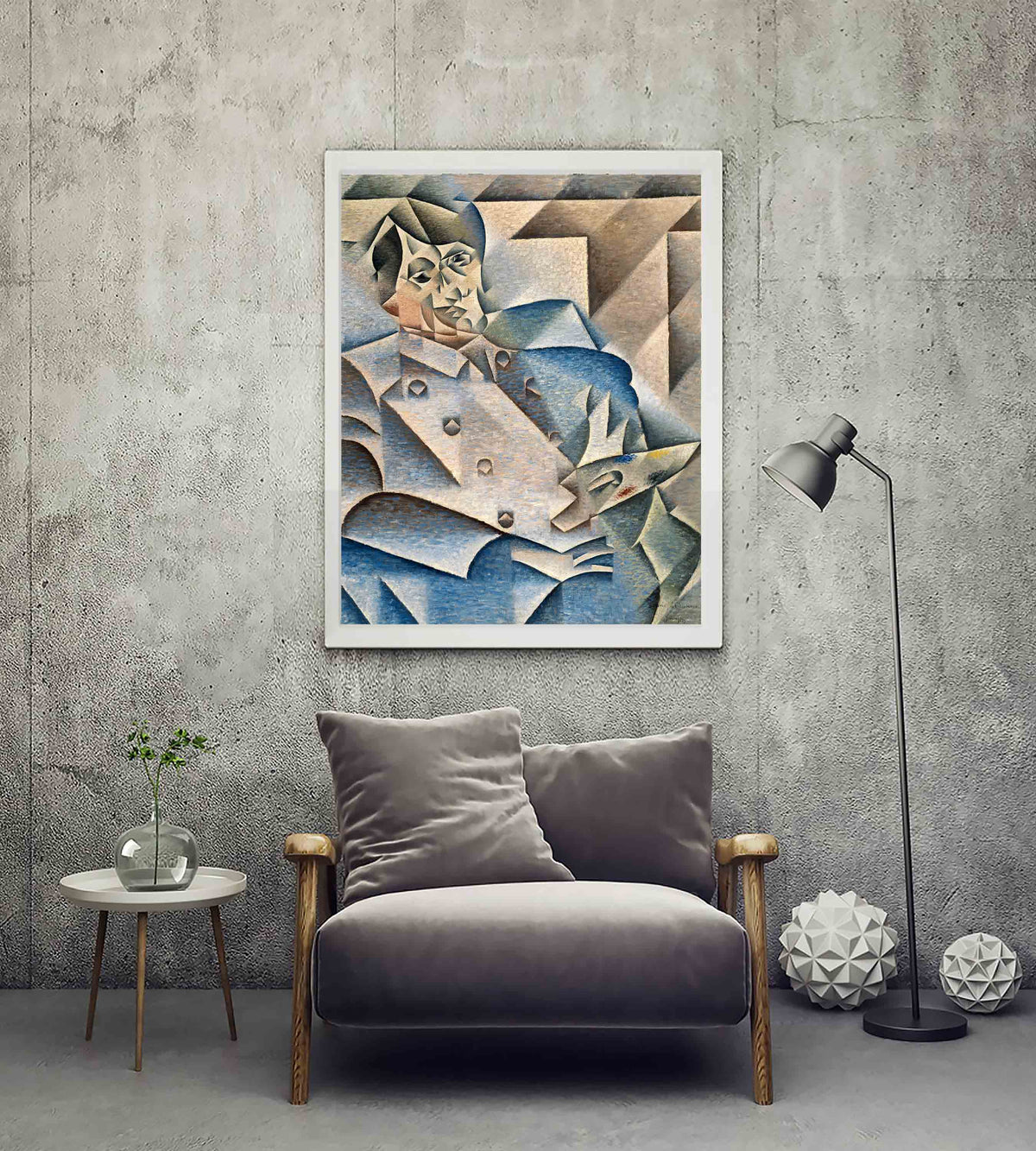 Portrait of Pablo Picasso by Juan Gris
