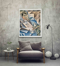 Portrait of Pablo Picasso by Juan Gris