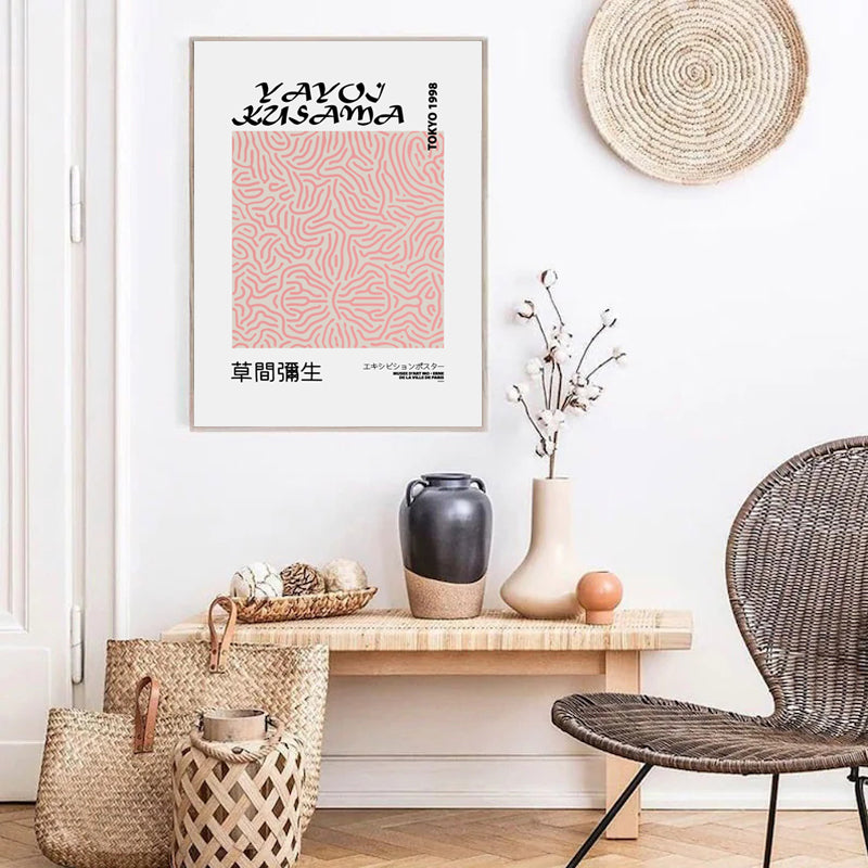 Yayoi Kusama Exhibition Poster