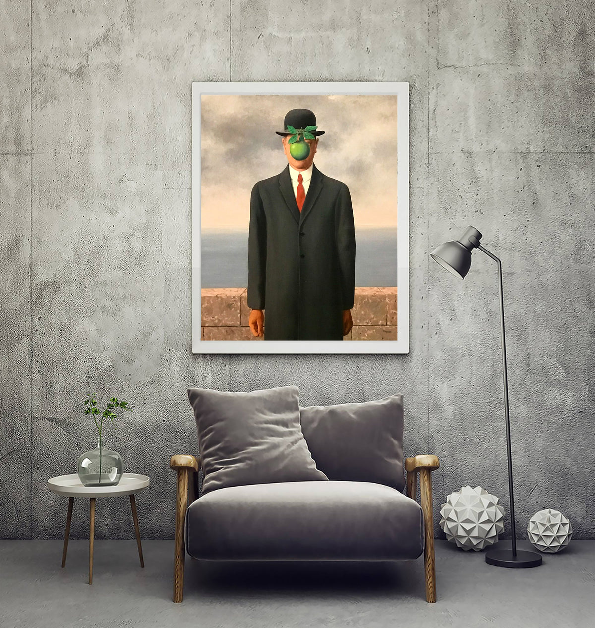 The Son of Man by Rene Magritte