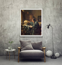 The Astronomer by Johannes Vermeer