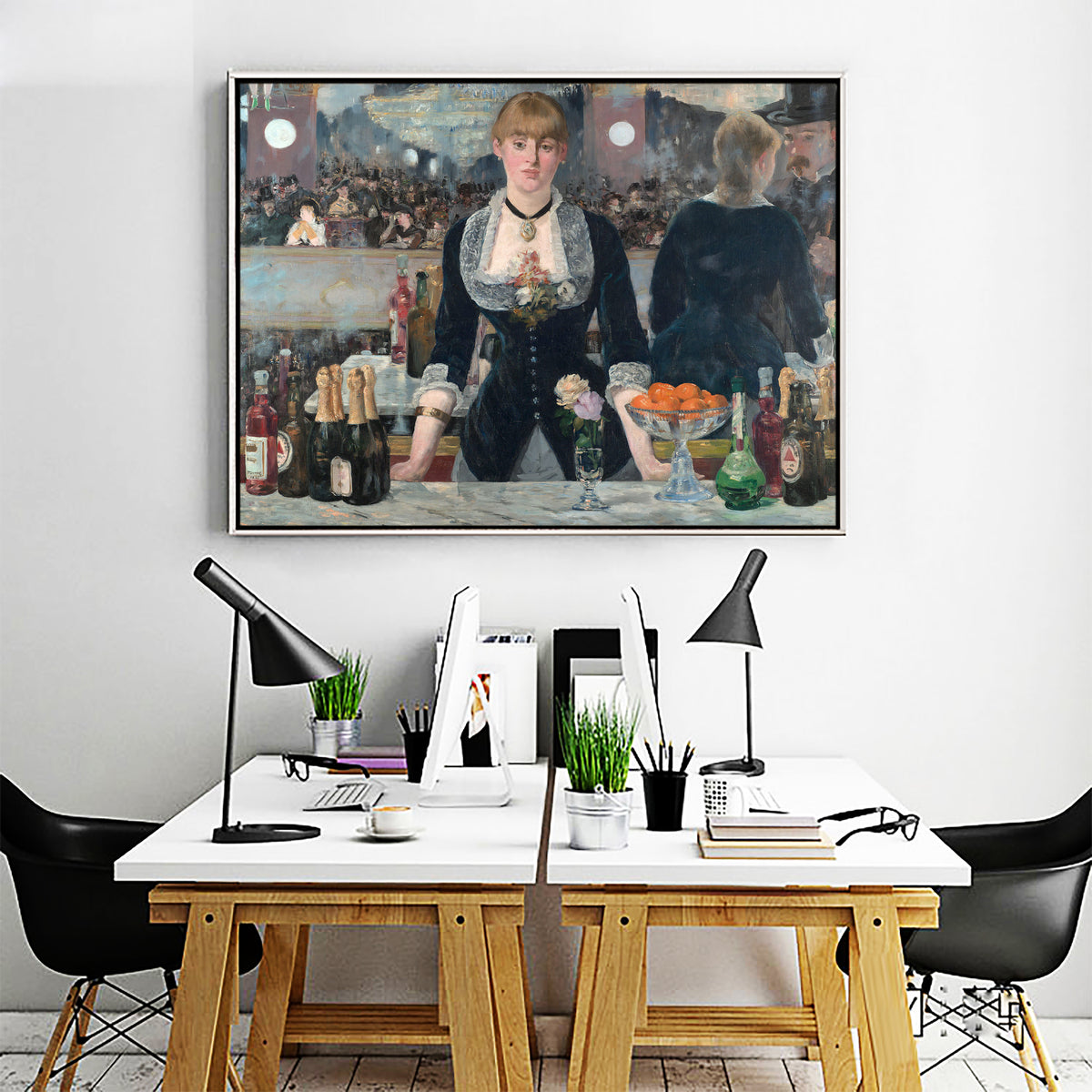 A Bar at the Folies-BergŠre - Edouard Manet