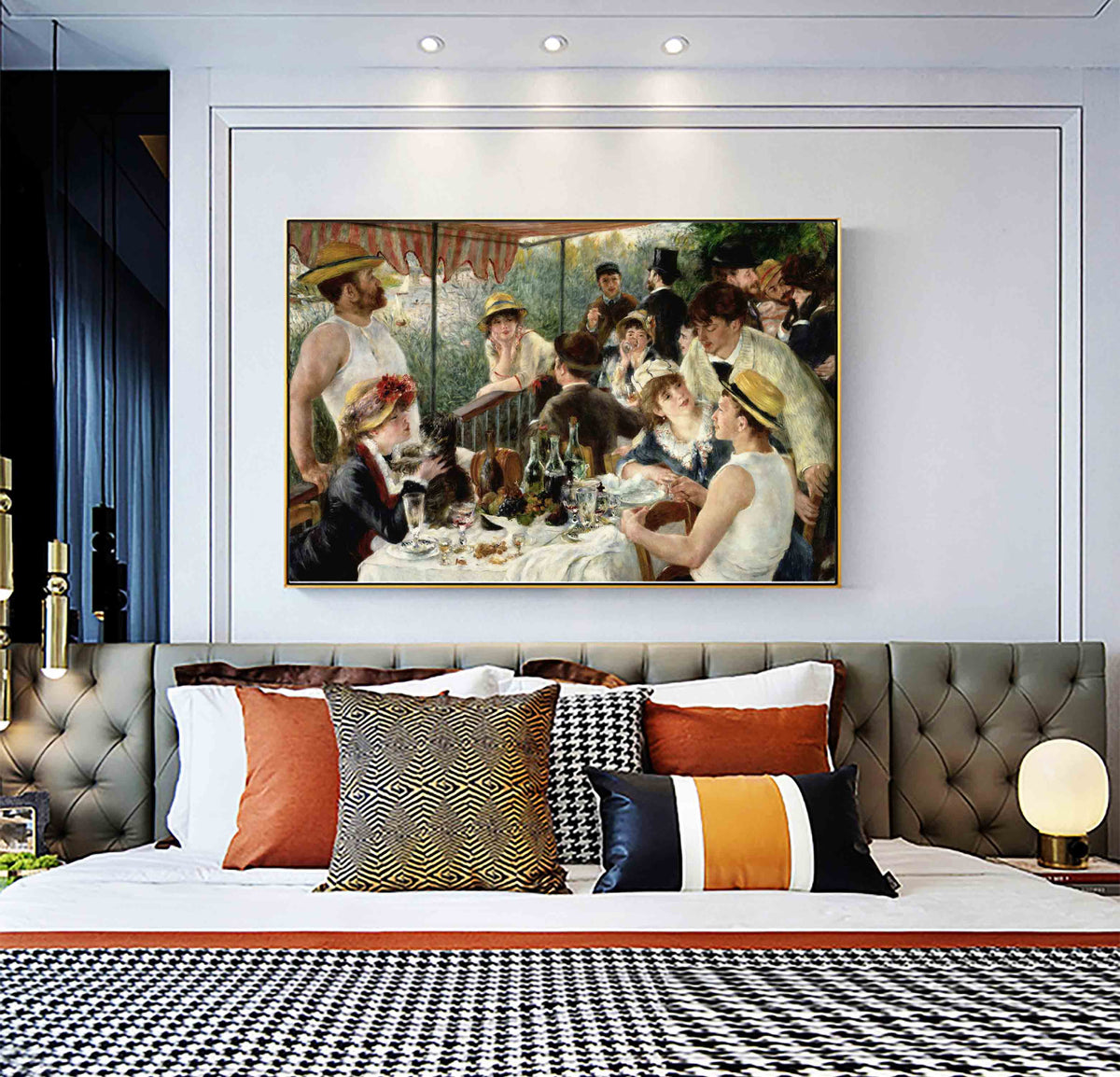 Luncheon of the Boating Party by Pierre-Auguste Renoir
