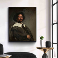 Portrait of Juan de Pareja by Diego Vel zquez