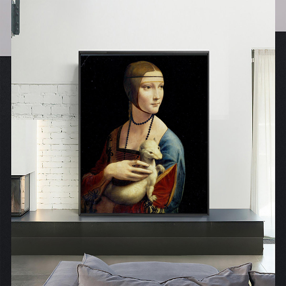 Lady With an Ermine by Leonardo Da Vinci