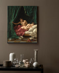 Mars and Venus Allegory of Peace by Louis-Jean-Francois Lagrenee