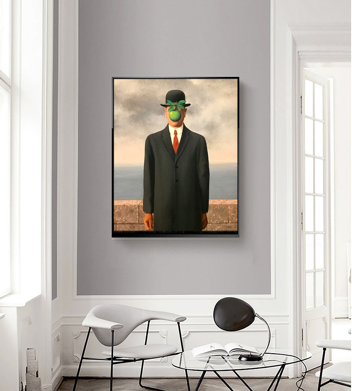 The Son of Man by Rene Magritte
