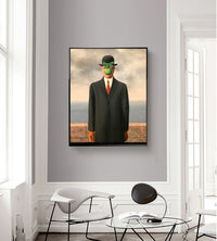 The Son of Man by Rene Magritte