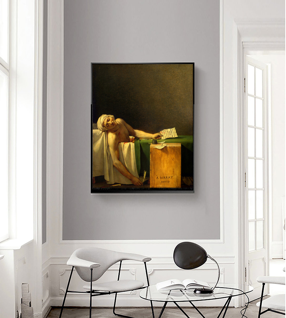 The Death of Marat by Jacques-Louis David