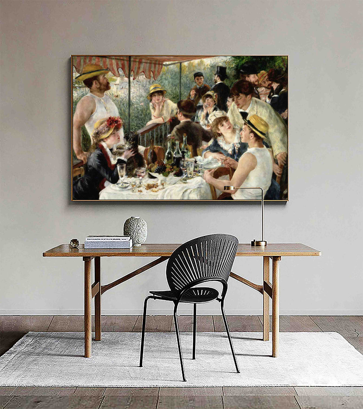 Luncheon of the Boating Party by Pierre-Auguste Renoir