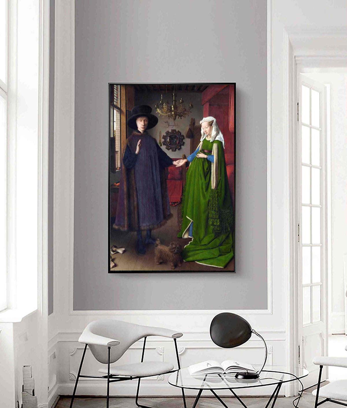 The Arnolfini Portrait by Jan van Eyck