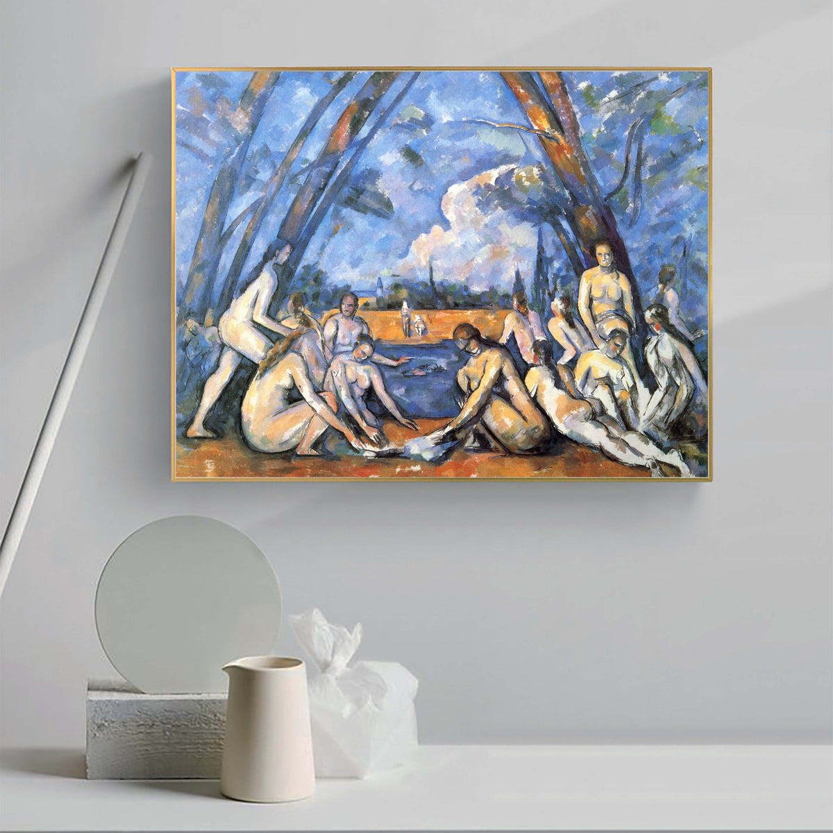 Large Bathers by Paul Cezanne