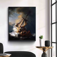 The Storm on the Sea of Galilee by Rembrandt