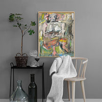 Woman I by Willem de Kooning