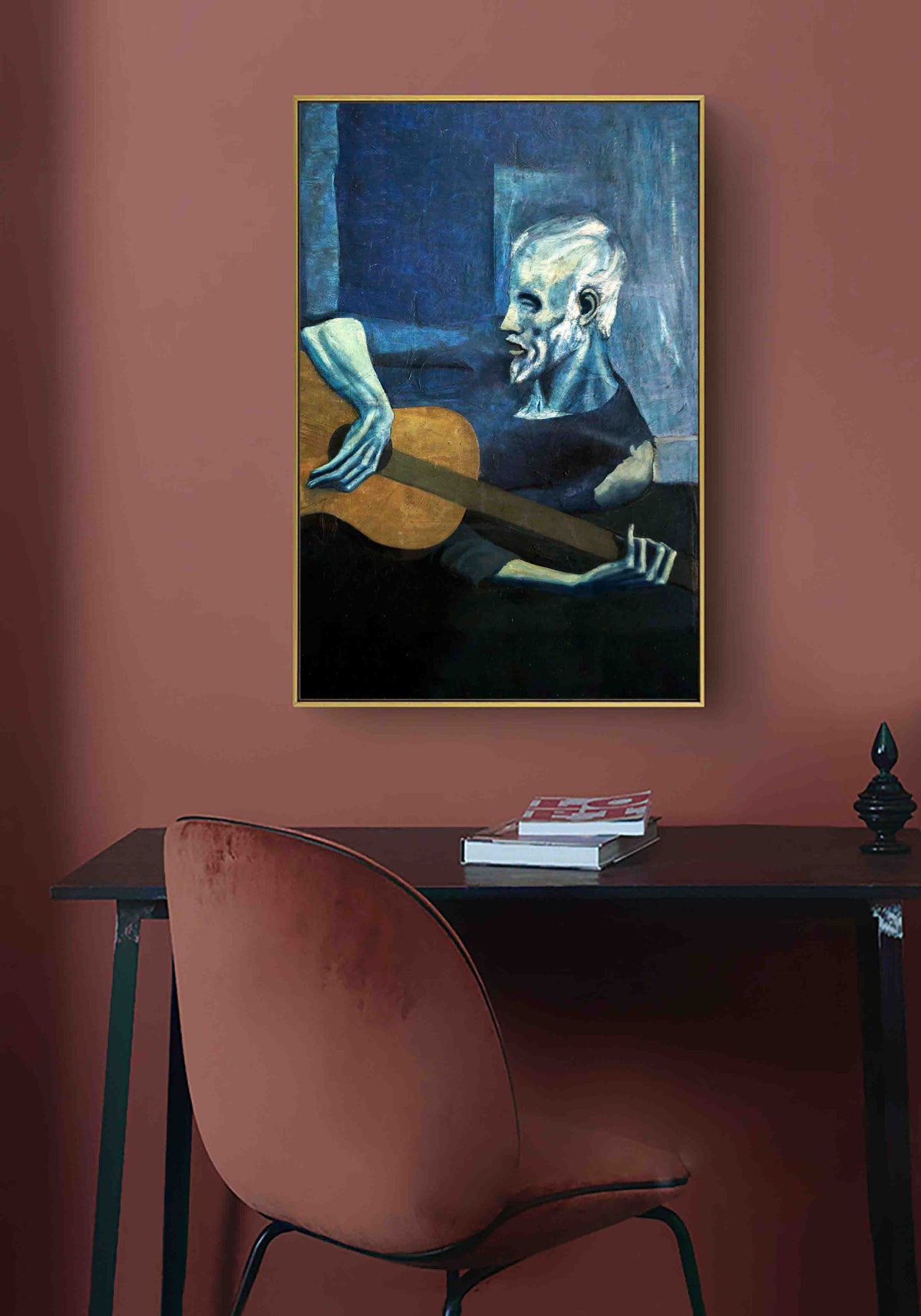 The Old Guitarist by Pablo Picasso