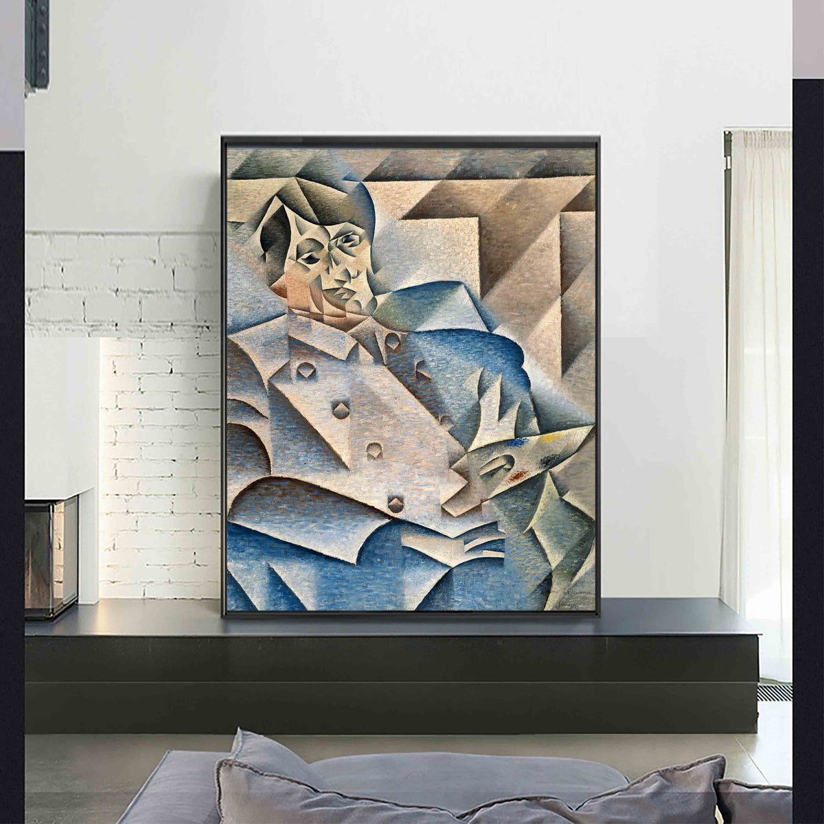 Portrait of Pablo Picasso by Juan Gris