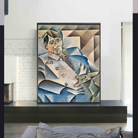 Portrait of Pablo Picasso by Juan Gris