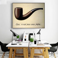 The Treachery of Images by Ren‚ Magritte