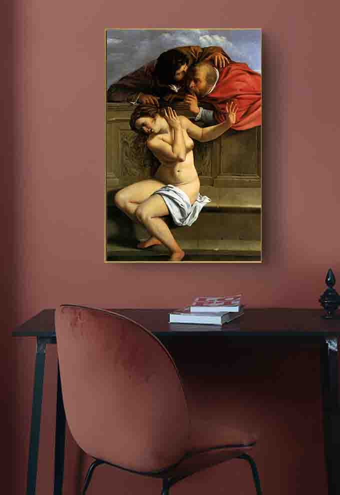 Susanna and the Elders by Artemisia Gentileschi