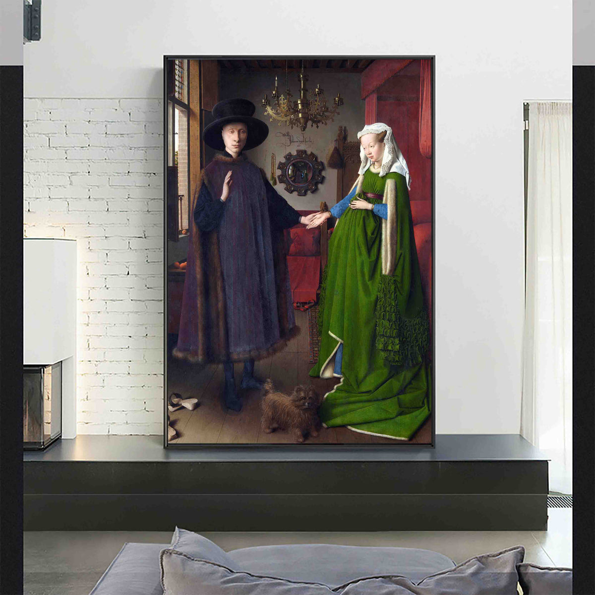 The Arnolfini Portrait by Jan van Eyck