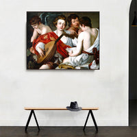 Musicians by Caravaggio