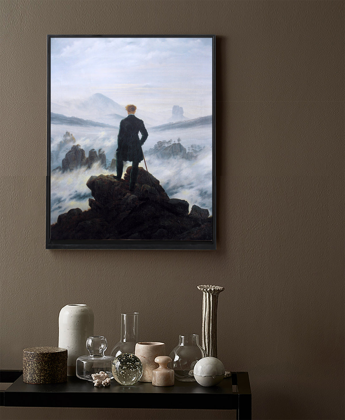 Wanderer Above the Sea of Fog by Caspar David Friedrich
