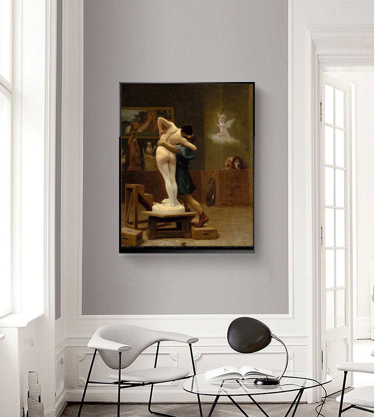 Pygmalion and Galatea by Jean-Leon Gerome