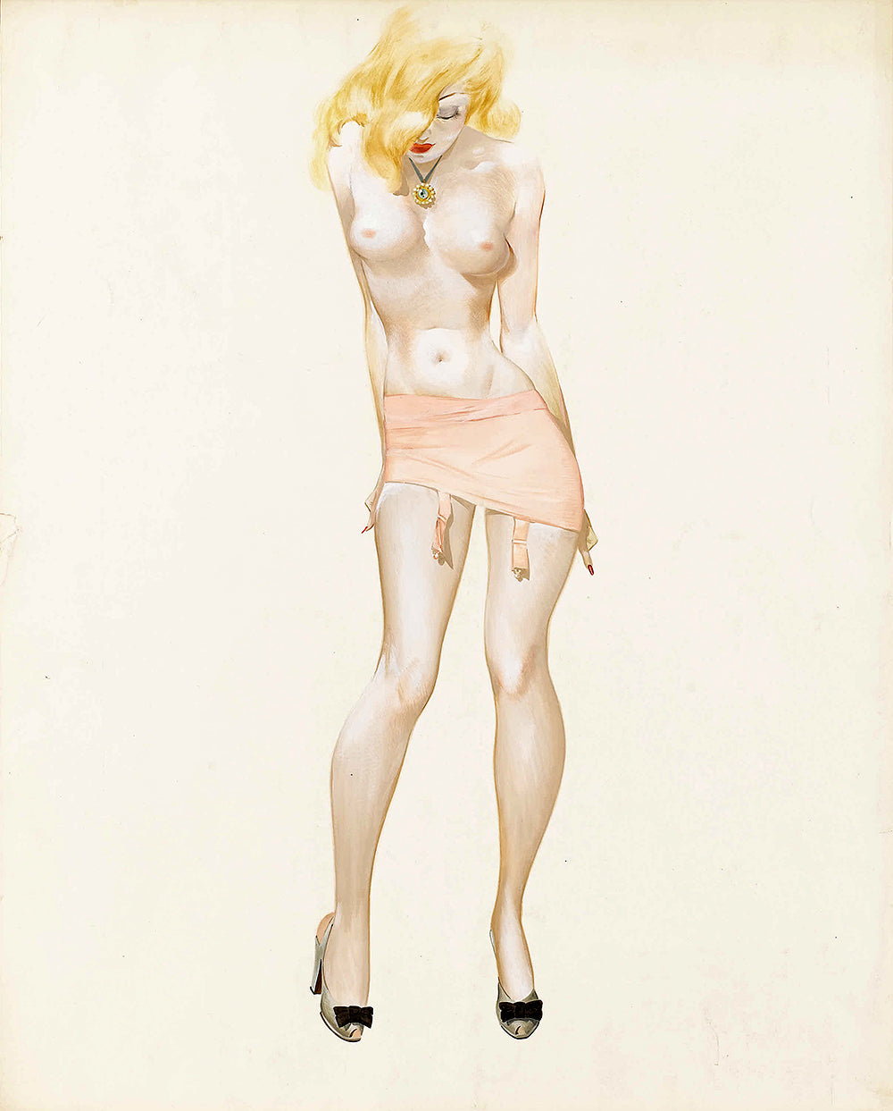 Untitled, circa 1965 by Gil Elvgren