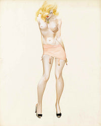 Untitled, circa 1965 by Gil Elvgren