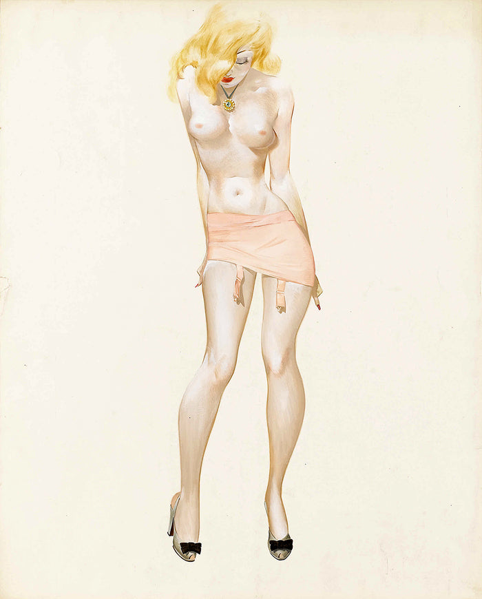Untitled, circa 1965 by Gil Elvgren