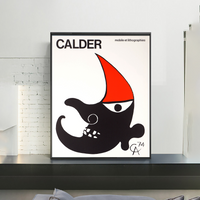 Alexander Calder,Smilling Moon - Lithograph poster - Maeght,1974