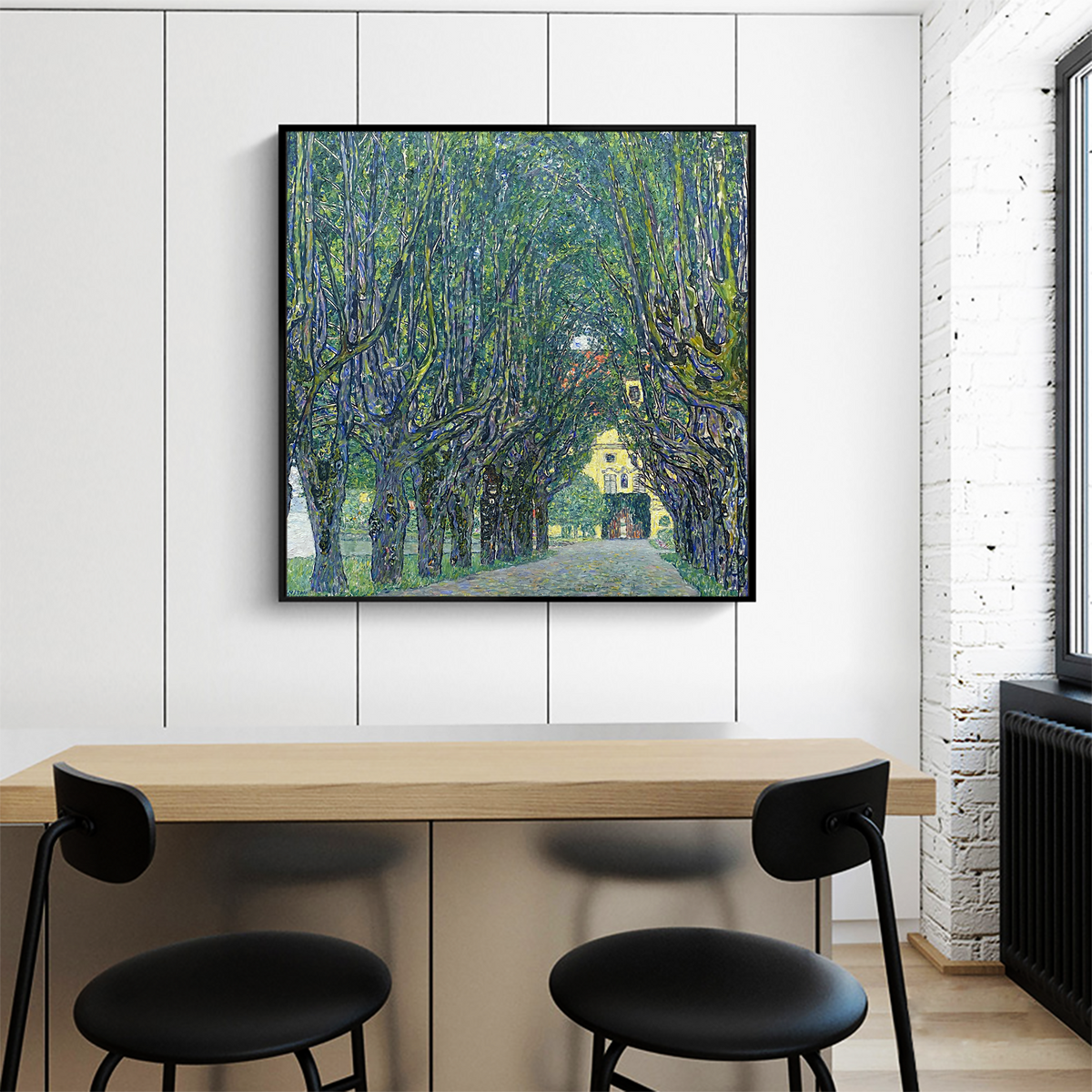 Allee at Schloss Kammer by Gustav Klimt