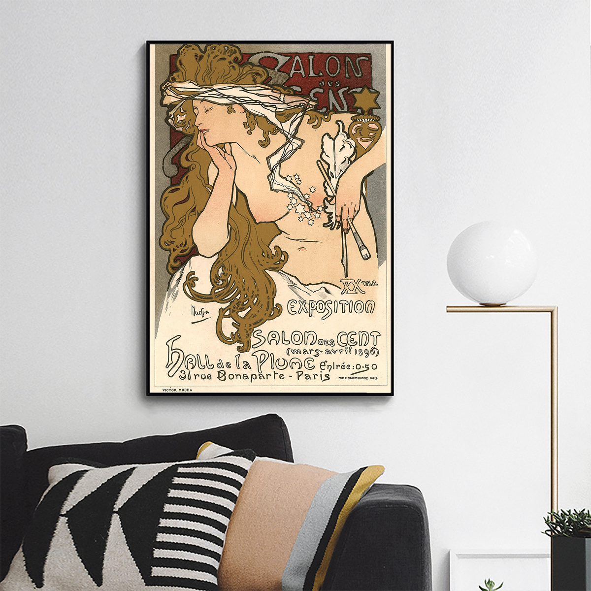 Alphonse Mucha,XXme Exposition du Salon des Cent, 1897
