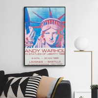 Andy Warhol,Galerie Lavignes Bastille (10 Statues of Liberty)