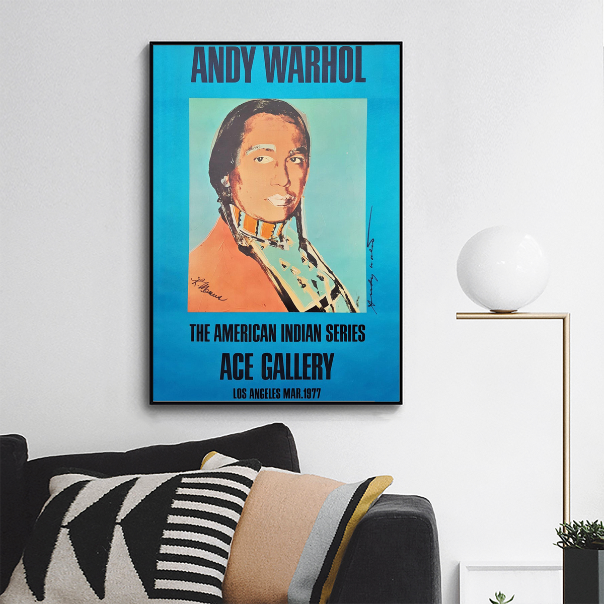 Andy Warhol,The American Indian Series