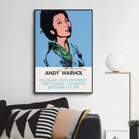 Andy Warhol, exhibition poster, 1981