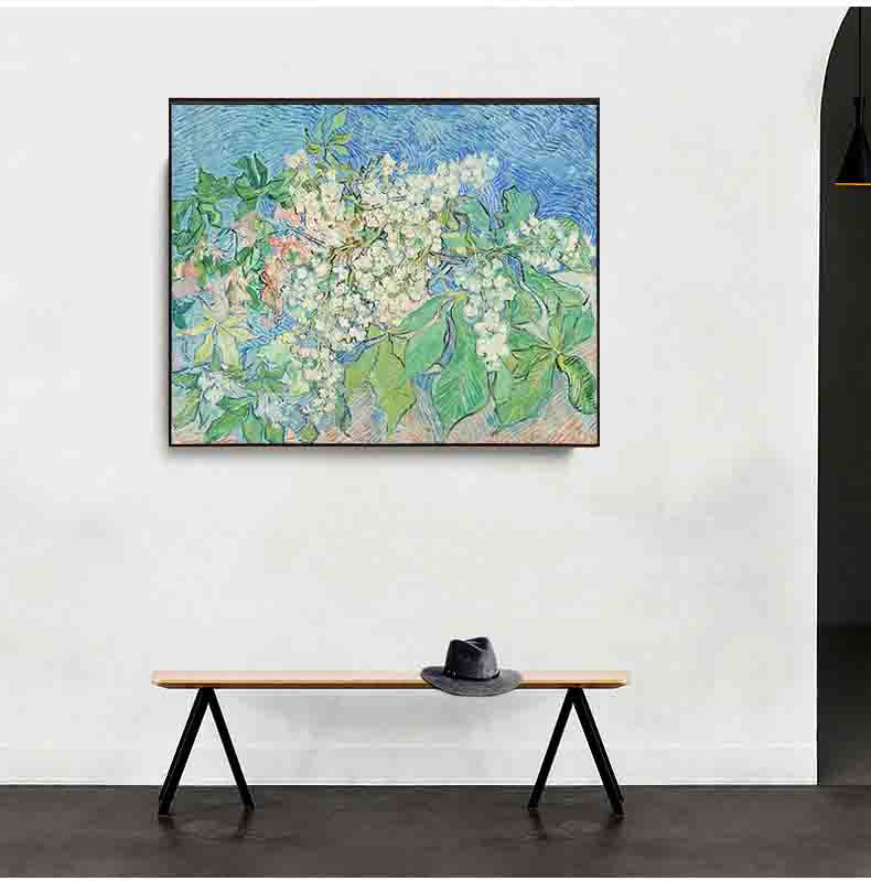 Blossoming Chestnut Branches by Vincent van Gogh