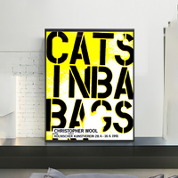Christopher Wool,Kölnischer Kunstverein (Cats in Bags, Bags in River)