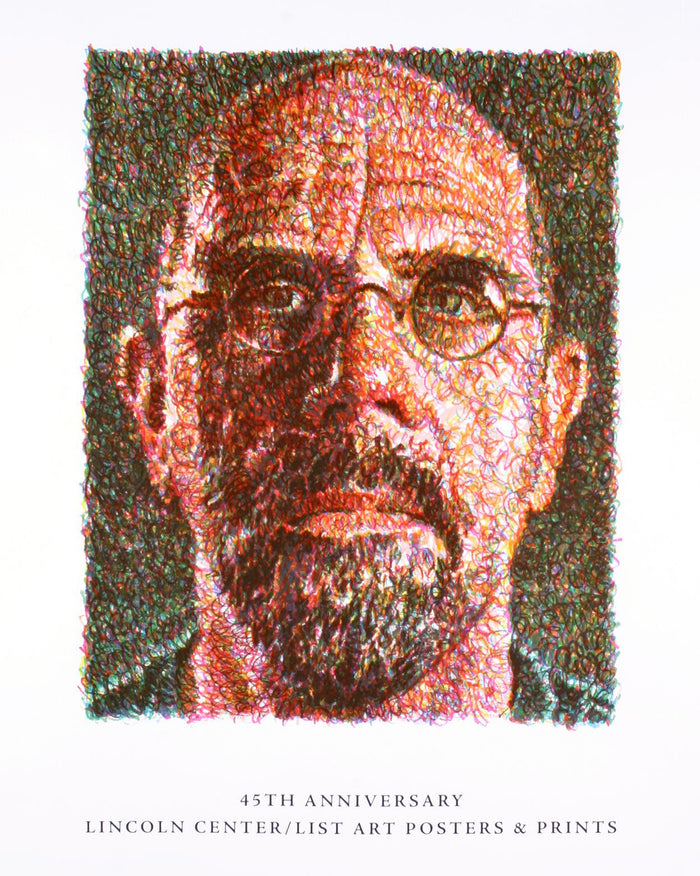 Chuck Close-Self Portrait