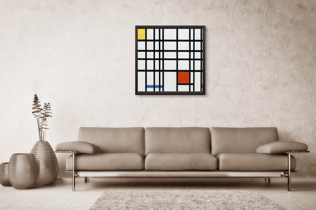 Composition with Yellow, Blue and Red by Piet Mondrian