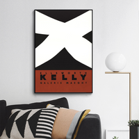 Ellsworth Kelly-Noir Et Rouge
