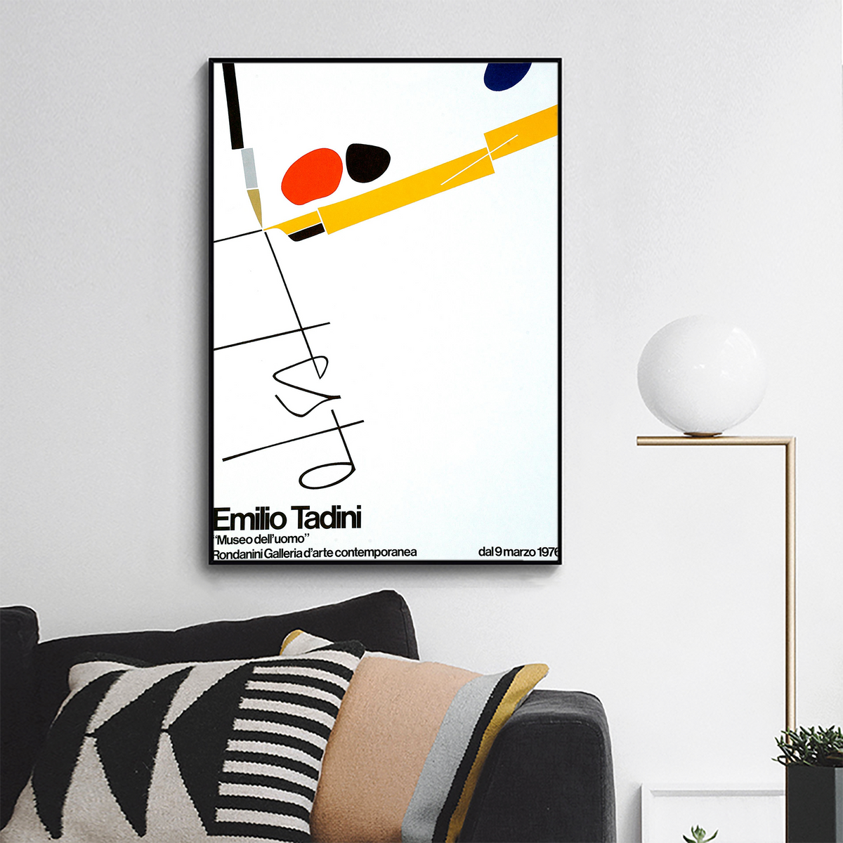 Emilio Tadini Poster Exhibition