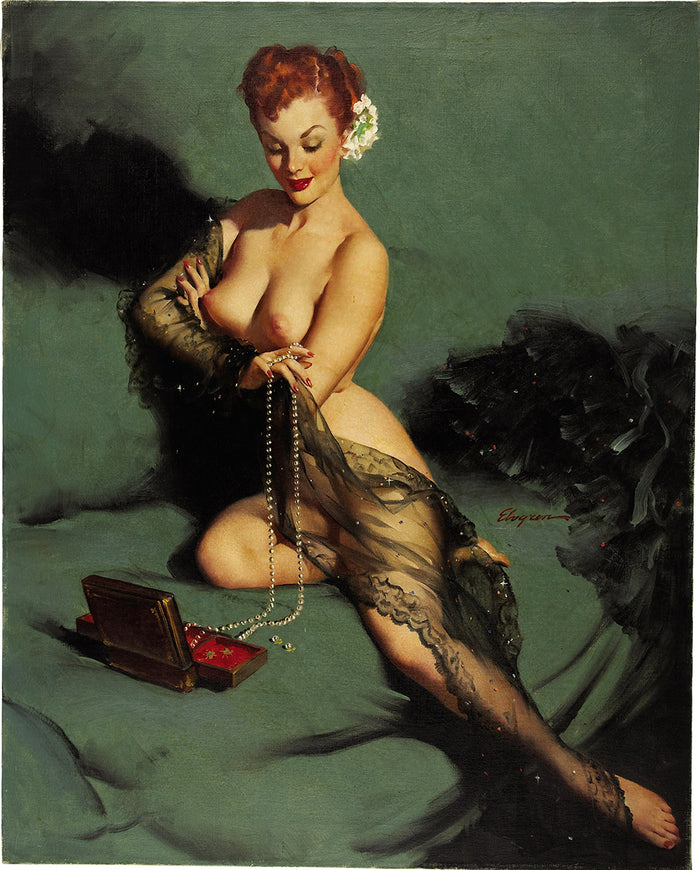 Fascination by Gil Elvgren