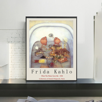 Frida Kahlo Art Poster Print - Gallery Quality - What the Water Gave Me